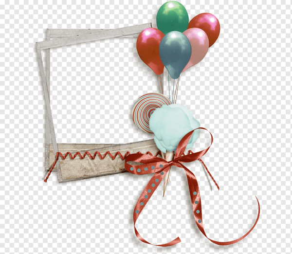 Фоторамка с шарами