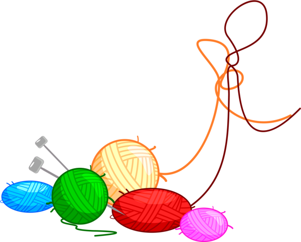 Рамка с клубками ниток