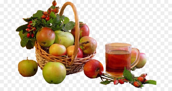 Яблочный спас на прозрачном фоне