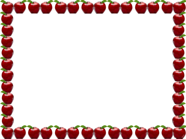 Рамка с яблоками