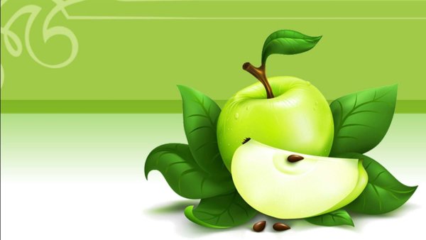 Яблоко для презентации