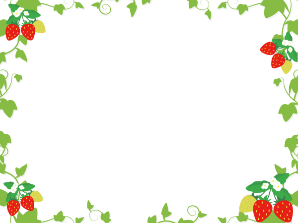 Рамка с ягодками детская