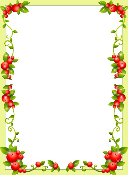 Ягодная рамка