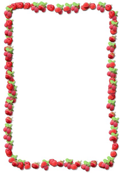 Рамка из ягод