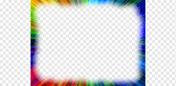 Цветная рамка для фотошопа
