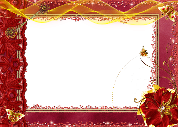 Рамка на прозрачном фоне