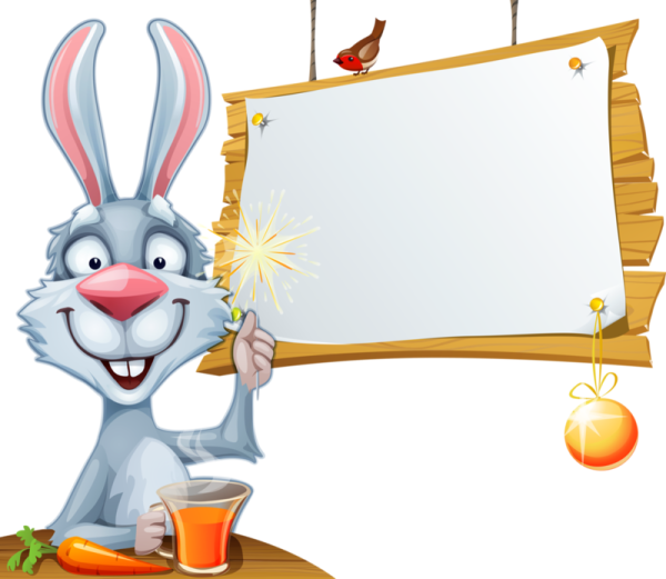 Рамка Зайка