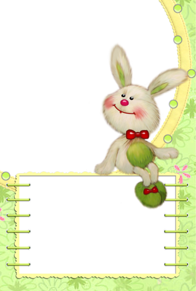 Рамка с зайчиками