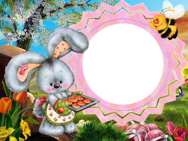 Фоторамка зайчик