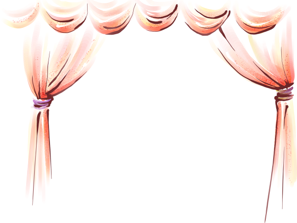 Рамка театр на прозрачном фоне