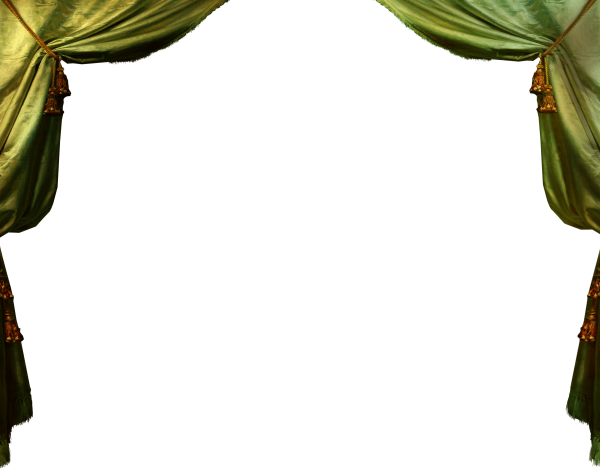 Рамка театральный занавес