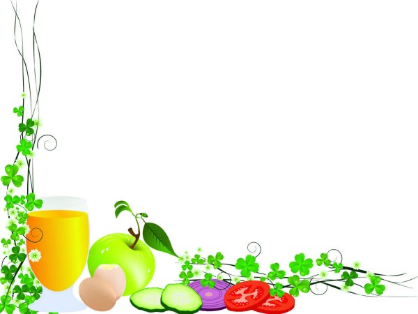 Рамка здоровое питание