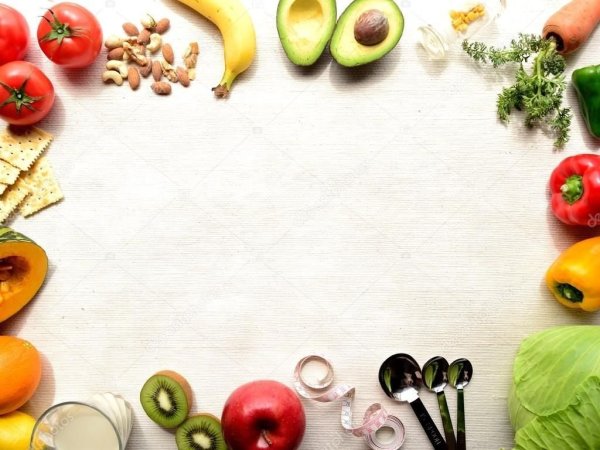 Рамка здоровое питание