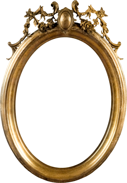 Овальная рамка