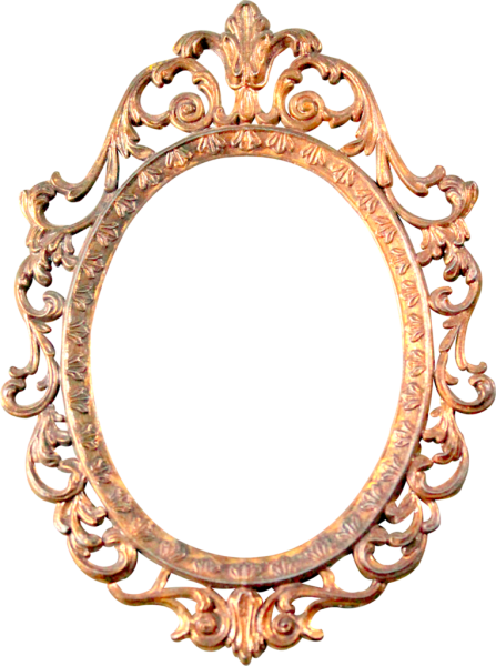 Винтажные овальные рамки