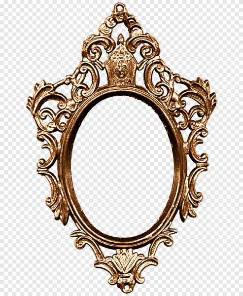 Винтажные овальные рамки