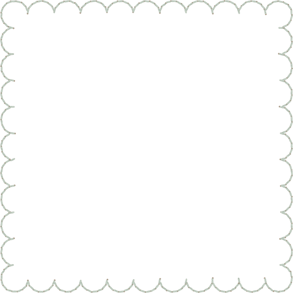 Белая рамка на прозрачном фоне