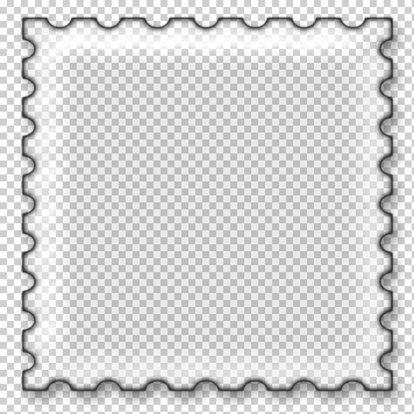 Рамка с фигурными краями