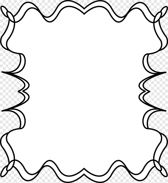 Волнистая линия рамка