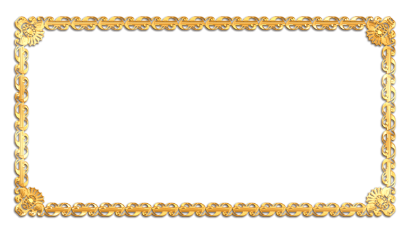 Золотистая рамка