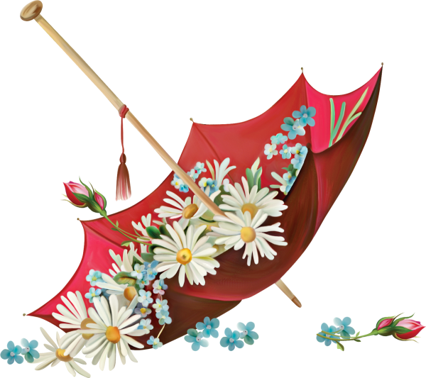 Композиция в зонтике