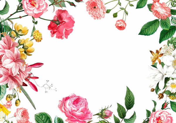 Рамка из цветов