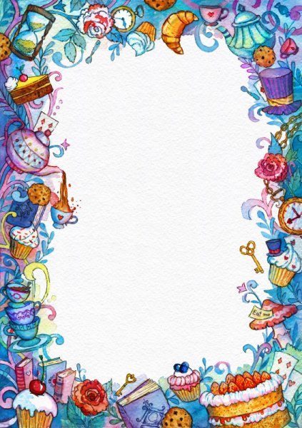 Рамка Алиса в стране чудес