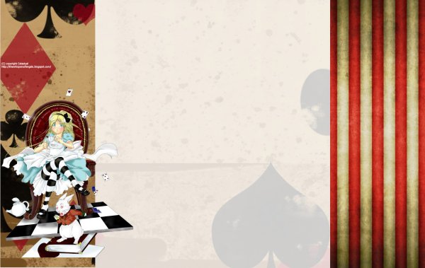 Рамка Алиса в стране чудес