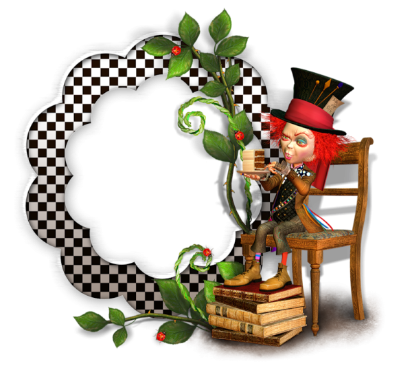 Фоторамка Алиса в стране чудес