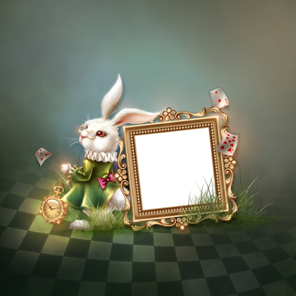 Рамка Алиса в стране чудес