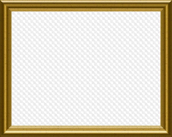 Узкая классическая рамка