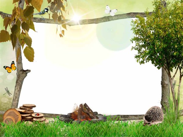 Рамка природа