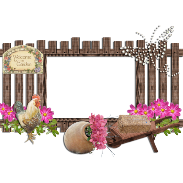 Фоторамки в деревенском стиле