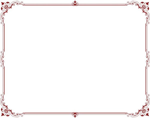 Рамка красивая горизонтальная