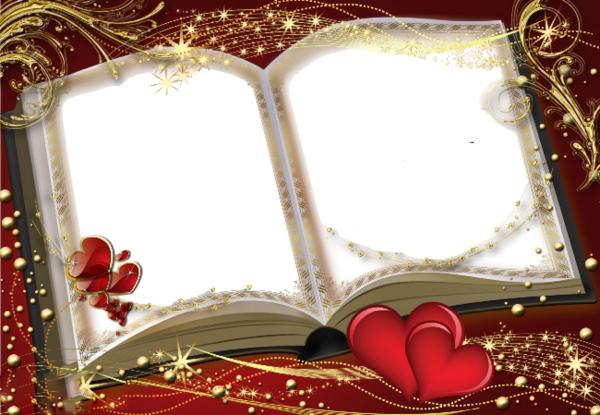 Рамка в виде книги
