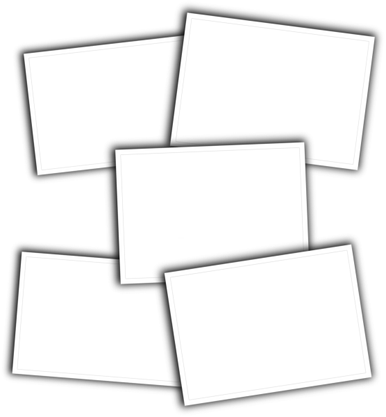 Рамка для коллажа на прозрачном фоне