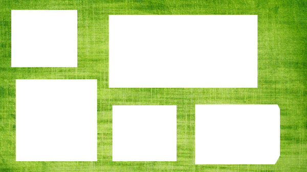 Простые рамки для фотоколлажа