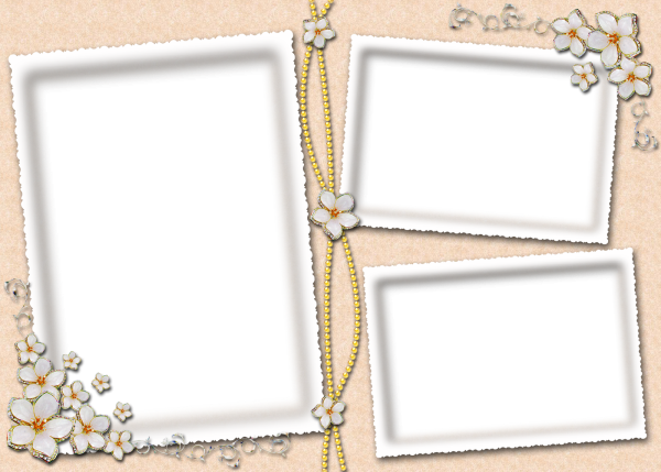 Тройные фоторамки для фотографий