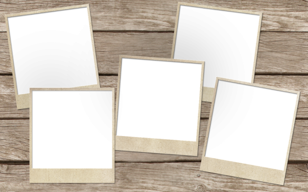 Стильная рамка для коллажа