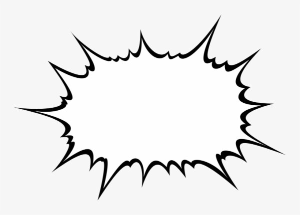 Манга облачко с текстом