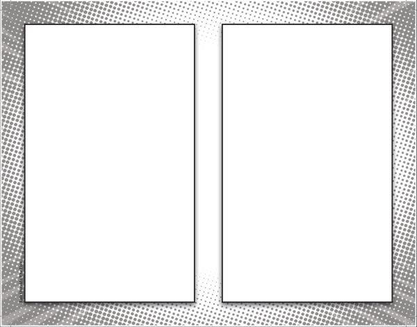 Две рамки на одном листе