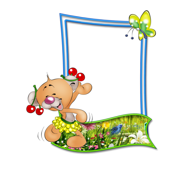 Рамки прозрачные детские