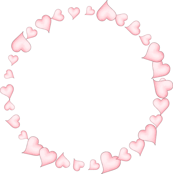 Сердечки кругом