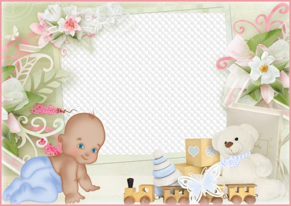 Рамка для новорожденной