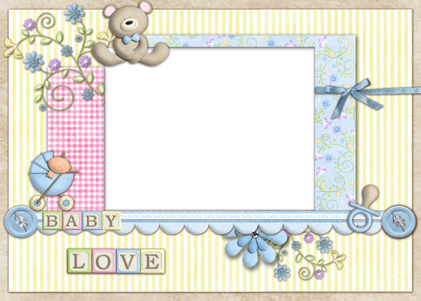 Прозрачные рамки для новорожденных