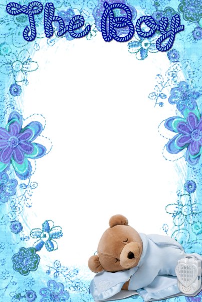 Рамки для новорожденных мальчиков