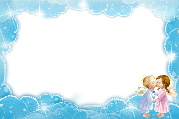 Детские рамки с ангелочками