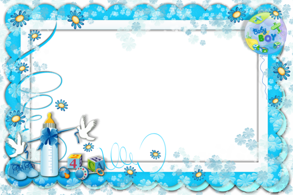 Рамка для новорожденного мальчика