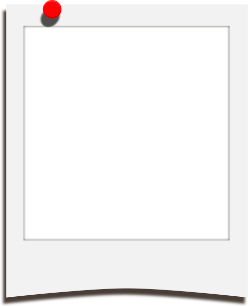 Полароидная рамка на прозрачном фоне