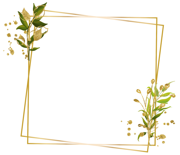 Цветочные геометрические рамки